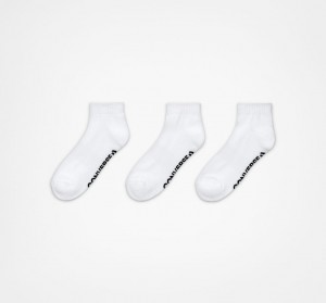 Converse 3-Pack Made For Chuck High Socks ασπρα | NPUVSJ-927