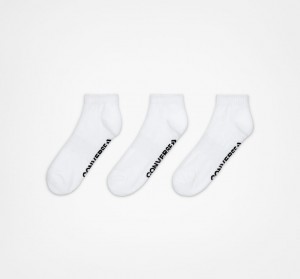 Converse 3-Pack Made For Chuck High Socks ασπρα | EVHUIR-204