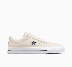 Converse CONS One Star Pro ασπρα μαυρα | USWIKQ-891