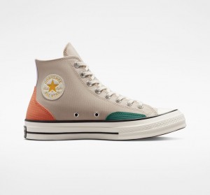 Converse Chuck 70 Color Block πορτοκαλι | CDNRIV-794