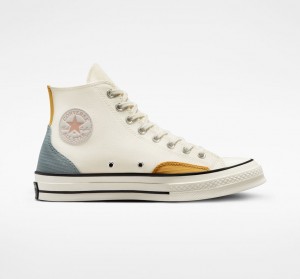 Converse Chuck 70 Color Block γκρι κίτρινα | AIDGWY-432