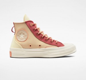 Converse Chuck 70 Colorblock Overlay πορτοκαλι | FNBLPJ-917