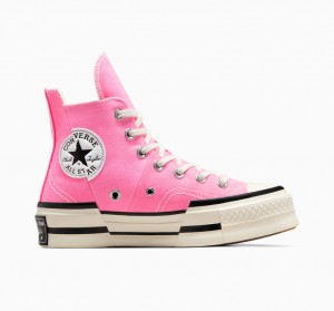 Converse Chuck 70 Plus Seasonal Color ροζ μαυρα | EBPGNU-160