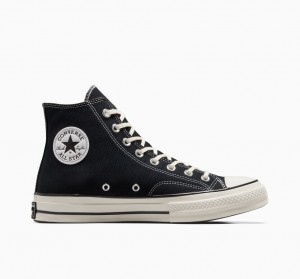 Converse Chuck 70 Vintage καμβα μαυρα μαυρα | DPJIFQ-678