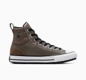 Converse Chuck Taylor All Star Berkshire Boot μαυρα ασπρα | FWMBRY-657