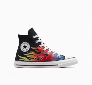 Converse Chuck Taylor All Star Cars μαυρα μαυρα ασπρα | RLGXVM-648