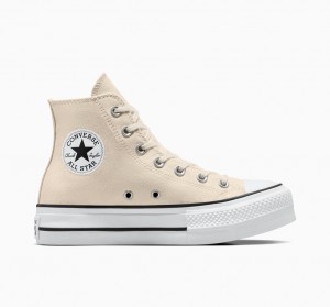 Converse Chuck Taylor All Star Lift flatforms ασπρα μαυρα | RBPSLG-128