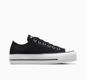 Converse Chuck Taylor All Star Lift flatforms μαυρα ασπρα ασπρα | GWFULQ-504