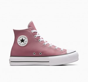 Converse Chuck Taylor All Star Lift flatforms Excess Materials ροζ ασπρα μαυρα | ADOUYT-165