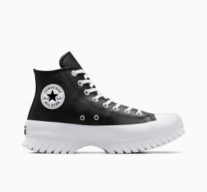 Converse Chuck Taylor All Star Lugged 2.0 δερματινα μαυρα ασπρα | GSCUDT-830