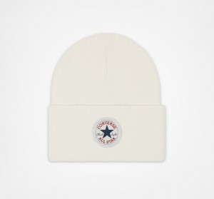 Converse Chuck Taylor All Star Patch Beanie Egret | WSPDVF-625