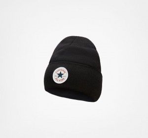 Converse Chuck Taylor All Star Patch Beanie μαυρα | OSQMKW-605