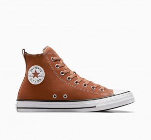 Converse Chuck Taylor All Star δερματινα ασπρα | ASMRKD-548