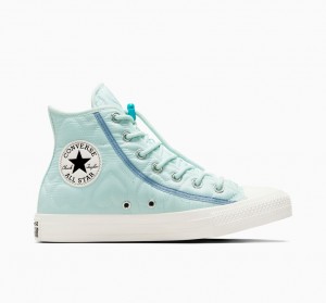 Converse Chuck Taylor All Star Καπιτονέ μπλε μπλε | JYVWPN-126