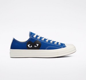 Converse Converse x Comme des Garçons PLAY Chuck 70 μπλε μαυρα | MUEFOG-079