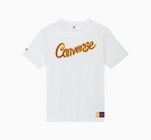 Converse Converse x Wonka T-Shirt ασπρα | ZDLSHV-786