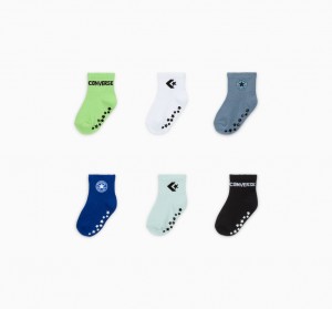 Converse Gripper 6-Pack Socks πρασινο | MBYVON-649