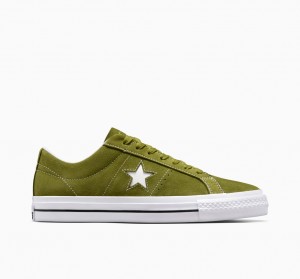 Converse One Star Pro πρασινο ασπρα μαυρα | DKWZIJ-425