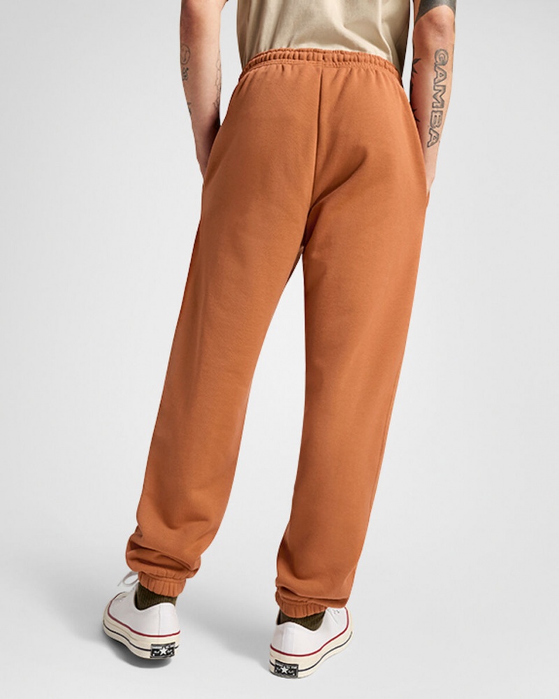 Converse All Star Logo Sweatpant Tawny Owl | VJPFIR-154