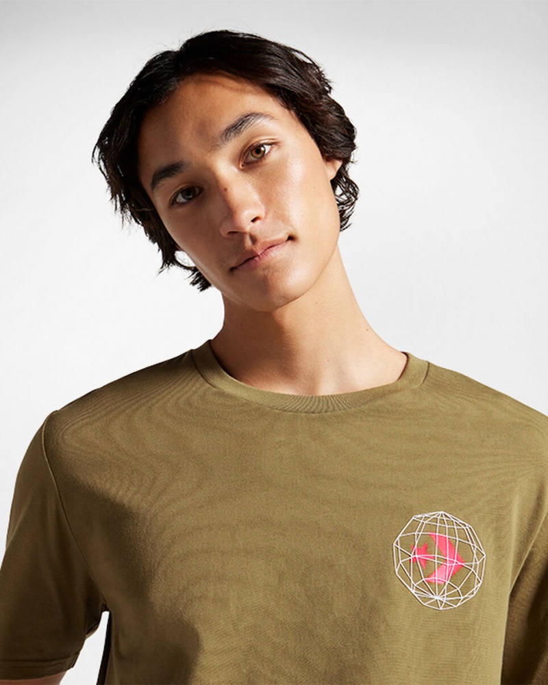 Converse All Star Mountain T-Shirt Cosmic Turtle | DTHBZN-620