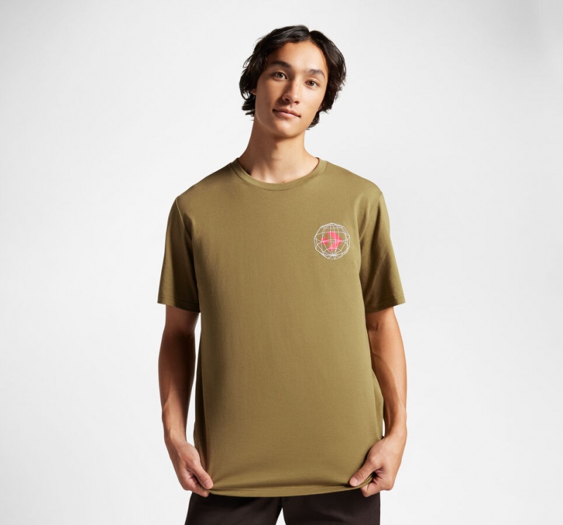 Converse All Star Mountain T-Shirt Cosmic Turtle | DTHBZN-620