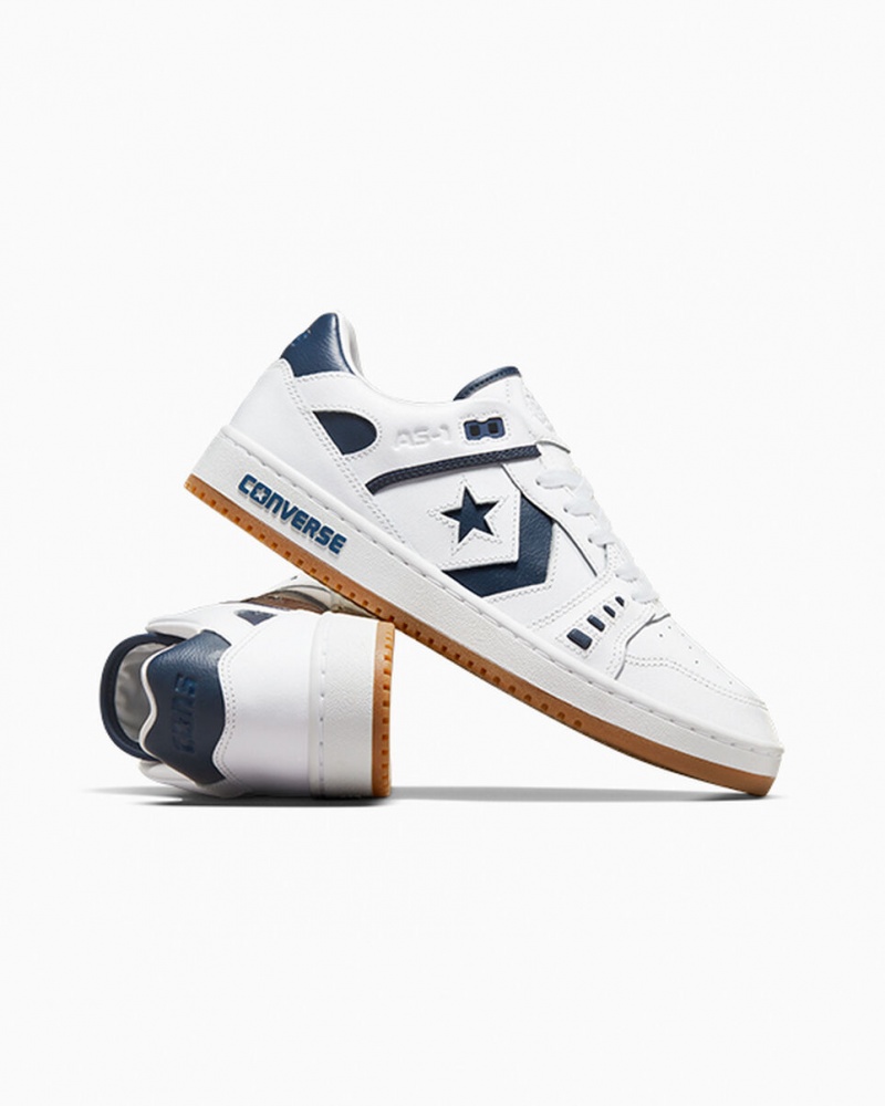 Converse CONS AS-1 Pro ασπρα σκουρο μπλε | MJWHVP-406