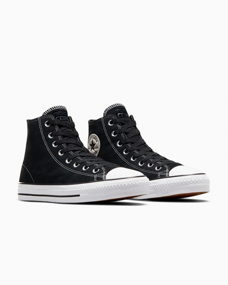 Converse CONS Chuck Taylor All Star Pro σουετ μαυρα μαυρα ασπρα | JWIKBO-598