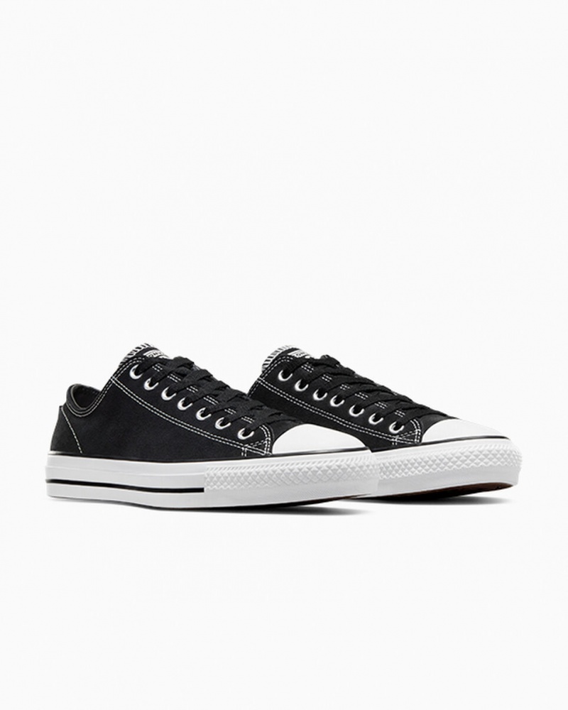 Converse CONS Chuck Taylor All Star Pro σουετ μαυρα μαυρα ασπρα | VSAKJL-508