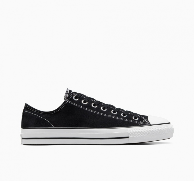 Converse CONS Chuck Taylor All Star Pro σουετ μαυρα μαυρα ασπρα | VSAKJL-508