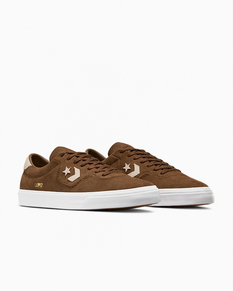 Converse CONS Louie Lopez Pro σουετ καφε | YDHMKJ-510