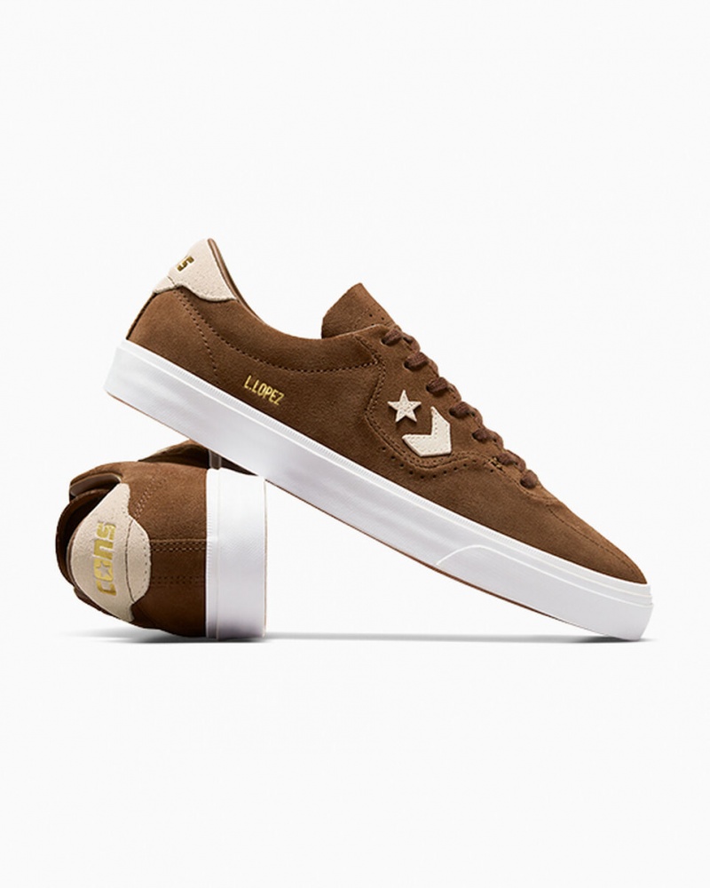 Converse CONS Louie Lopez Pro σουετ καφε | YDHMKJ-510