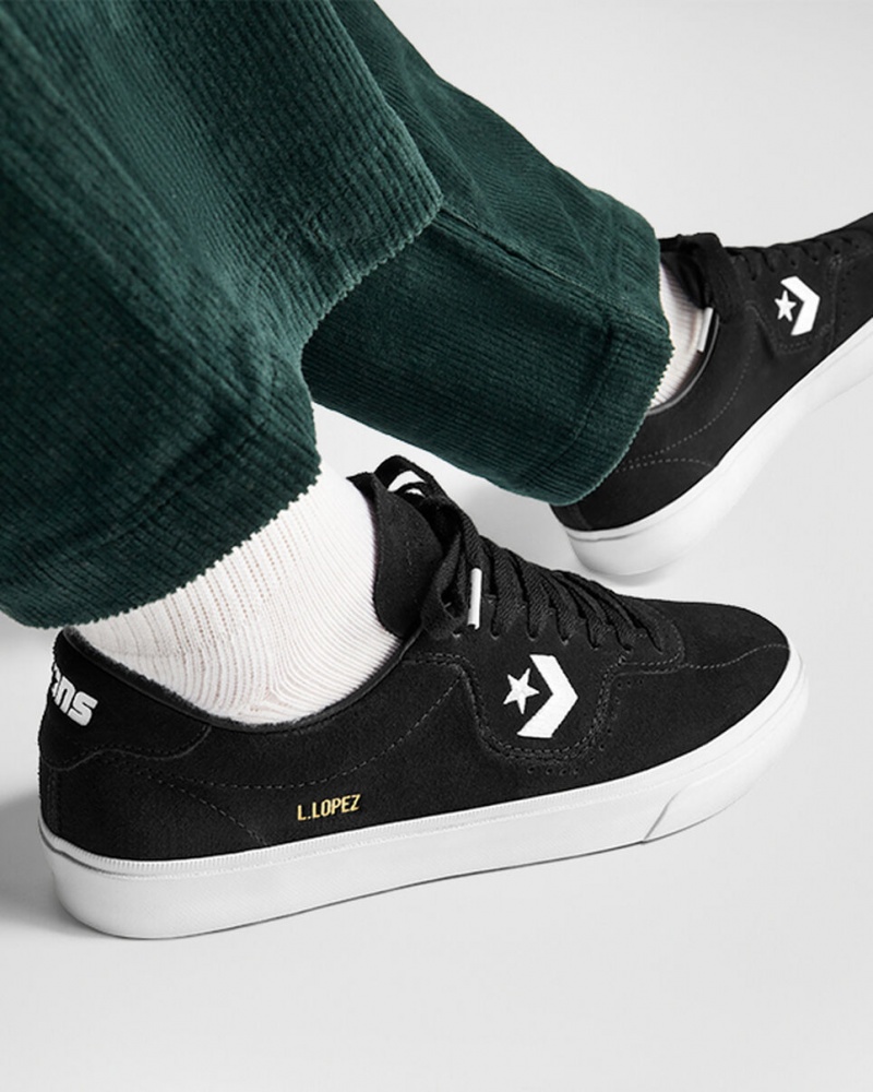 Converse CONS Louie Lopez Pro μαυρα μαυρα ασπρα | DSGJUO-416