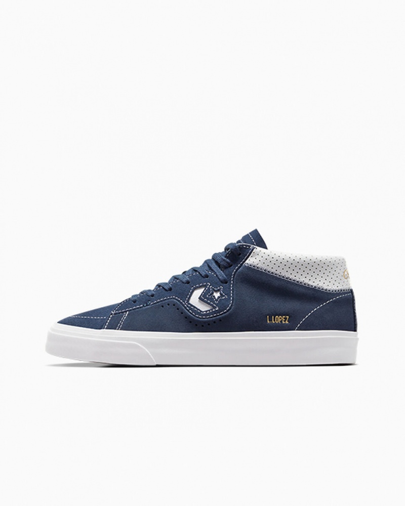 Converse CONS Louie Lopez Pro σουετ σκουρο μπλε ασπρα σκουρο μπλε | ZMGEIY-512