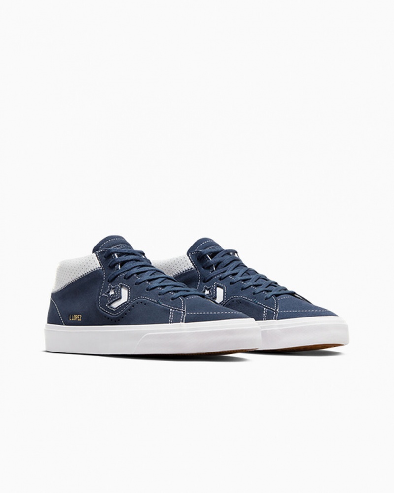 Converse CONS Louie Lopez Pro σουετ σκουρο μπλε ασπρα σκουρο μπλε | ZMGEIY-512