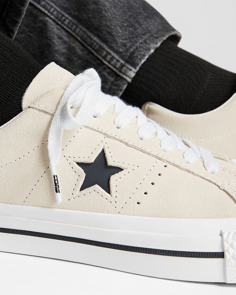 Converse CONS One Star Pro ασπρα μαυρα | ISGBAW-962