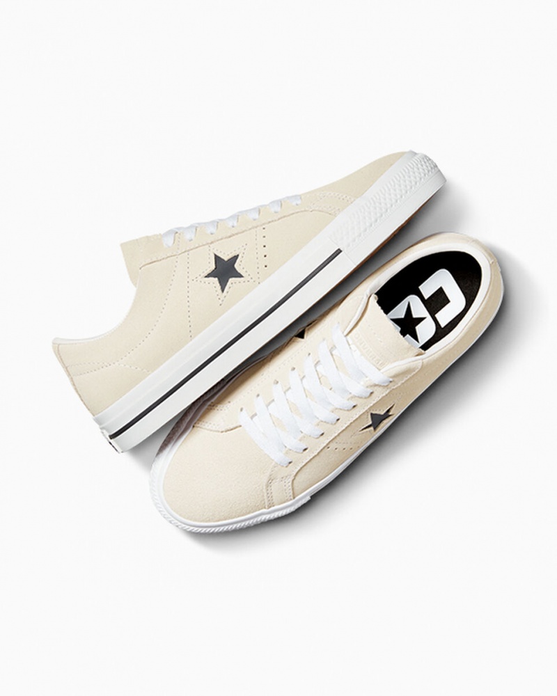 Converse CONS One Star Pro ασπρα μαυρα | ISGBAW-962