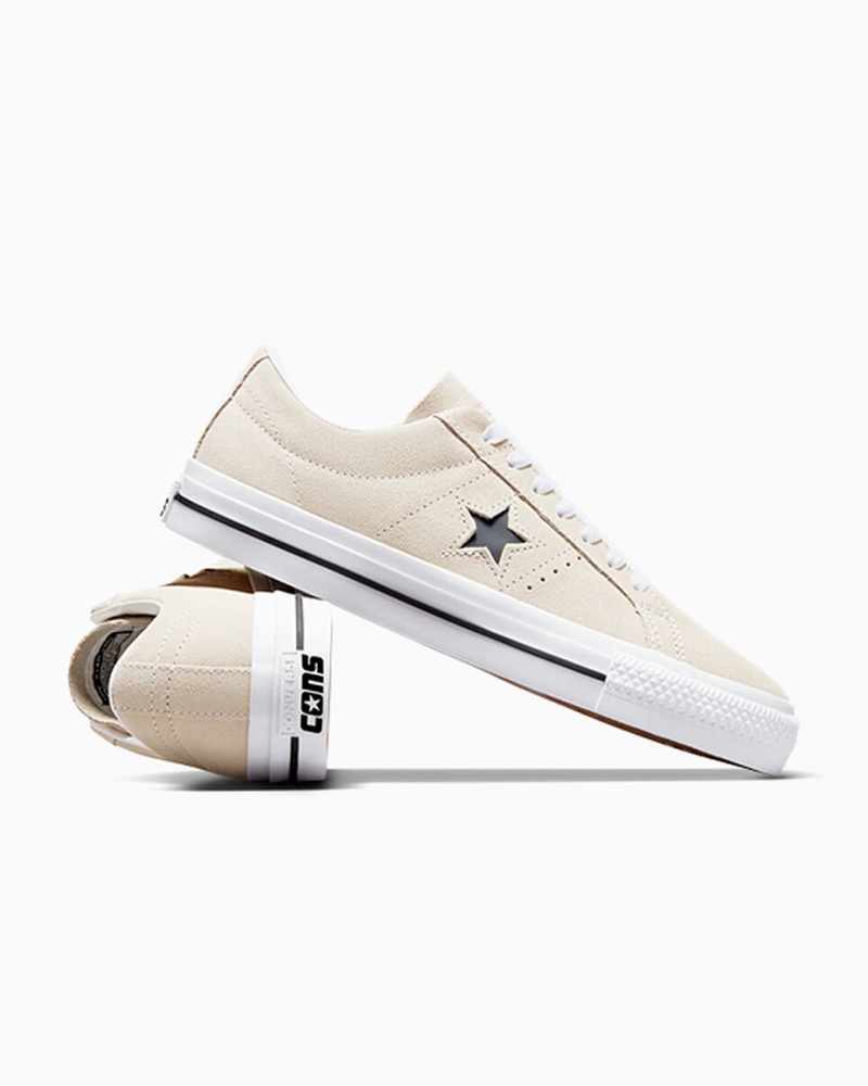 Converse CONS One Star Pro ασπρα μαυρα | ISGBAW-962