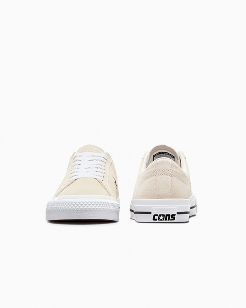 Converse CONS One Star Pro ασπρα μαυρα | ISGBAW-962