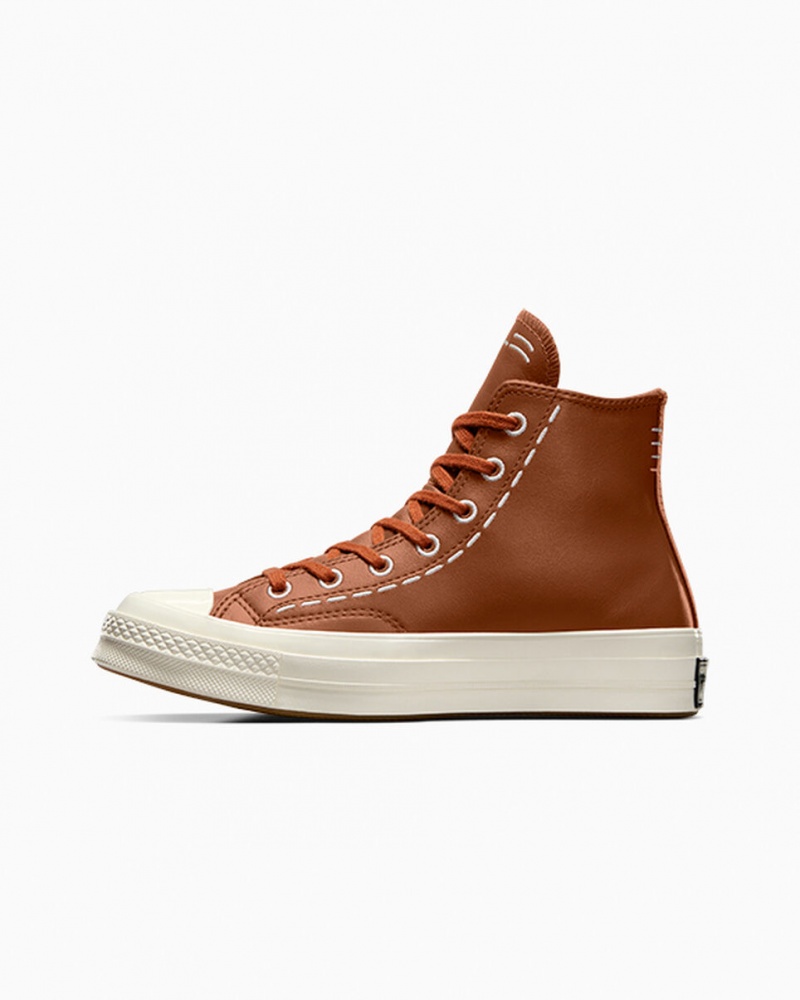 Converse Chuck 70 Bold Stitch Tawny Owl / Tawny Owl / Egret | YHOAFE-987