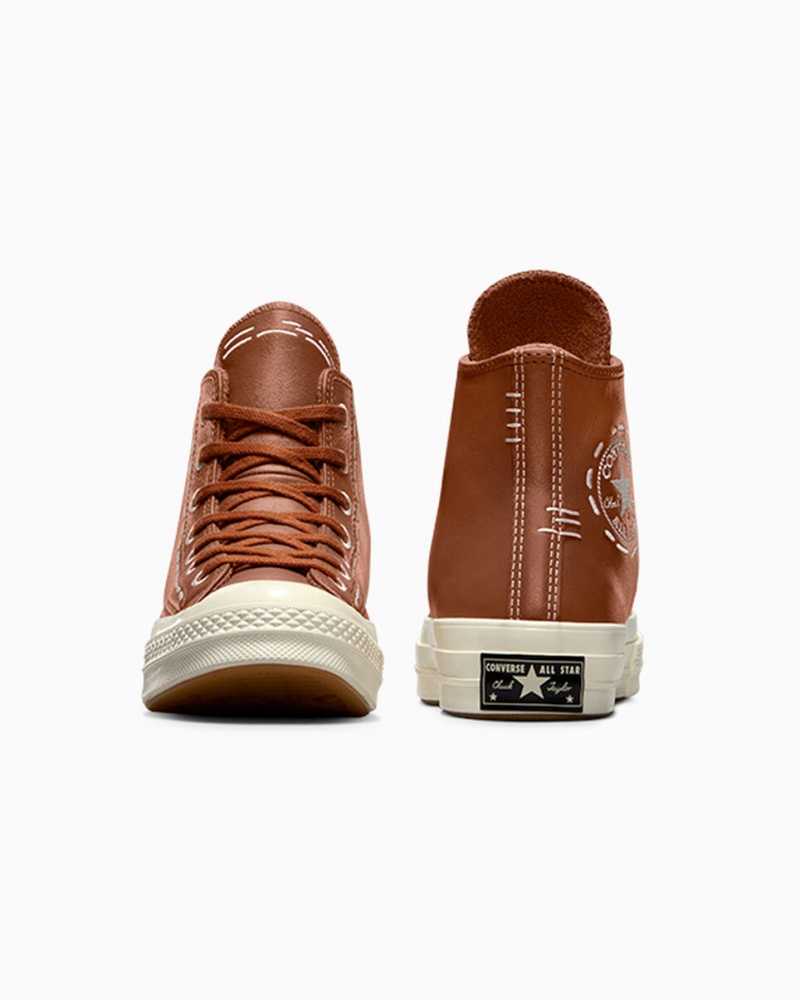 Converse Chuck 70 Bold Stitch Tawny Owl / Tawny Owl / Egret | YHOAFE-987