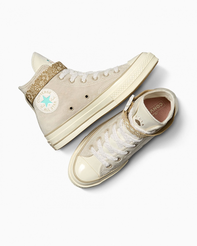 Converse Chuck 70 Cat Inspired ασπρα | LPWYRX-538