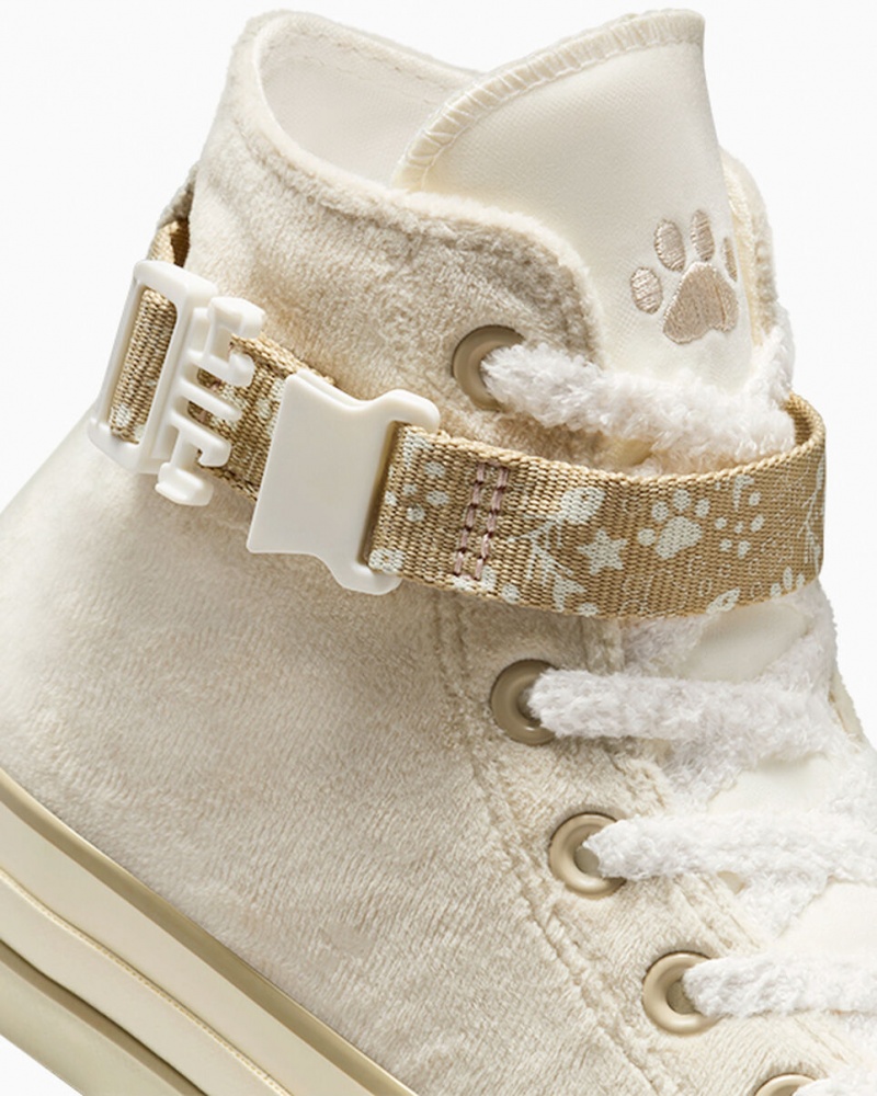 Converse Chuck 70 Cat Inspired ασπρα | LPWYRX-538