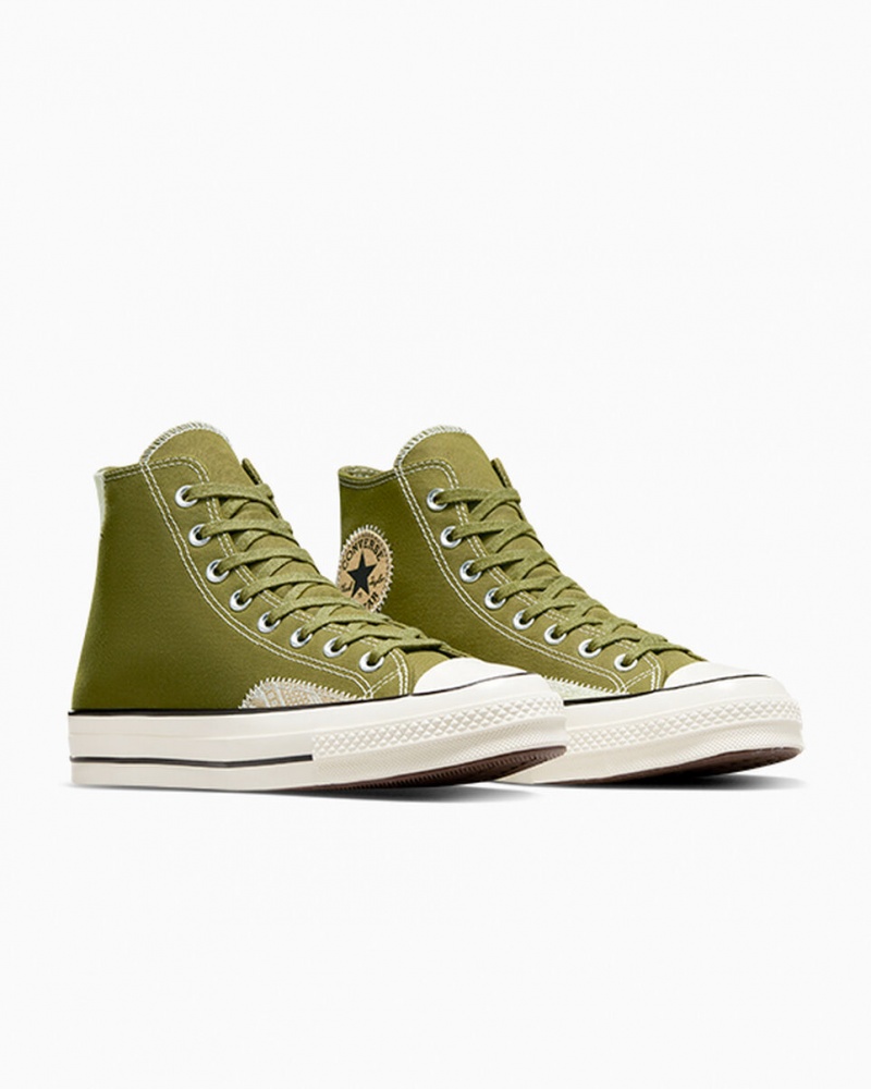 Converse Chuck 70 Crafted Ollie Patch πρασινο πρασινο | LEXIHY-206