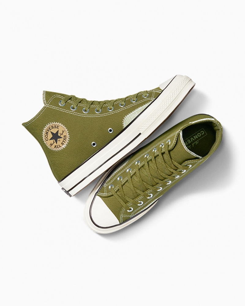 Converse Chuck 70 Crafted Ollie Patch πρασινο πρασινο | LEXIHY-206