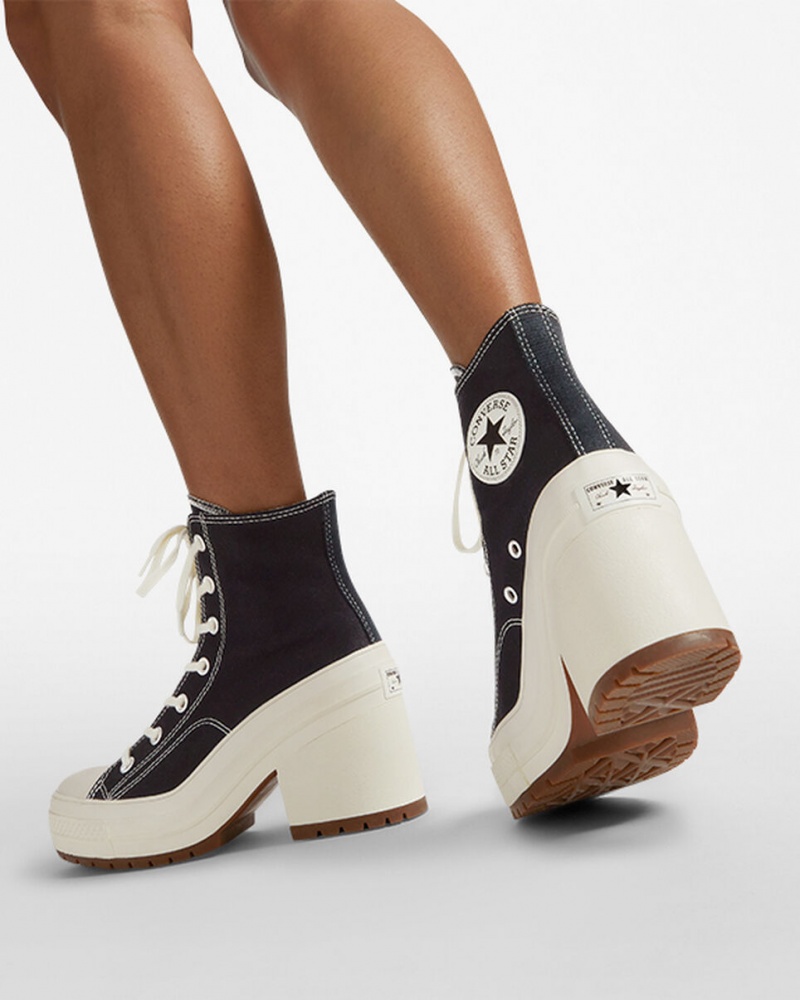 Converse Chuck 70 De Luxe Heel μαυρα | RXDTIE-415