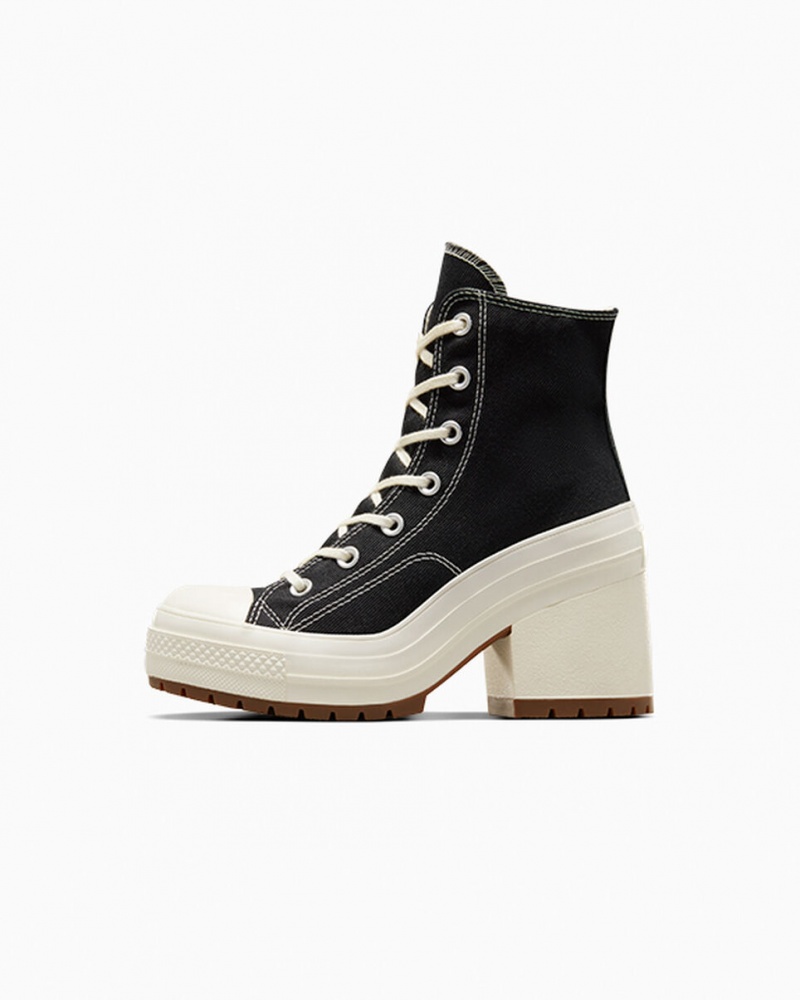 Converse Chuck 70 De Luxe Heel μαυρα | RXDTIE-415