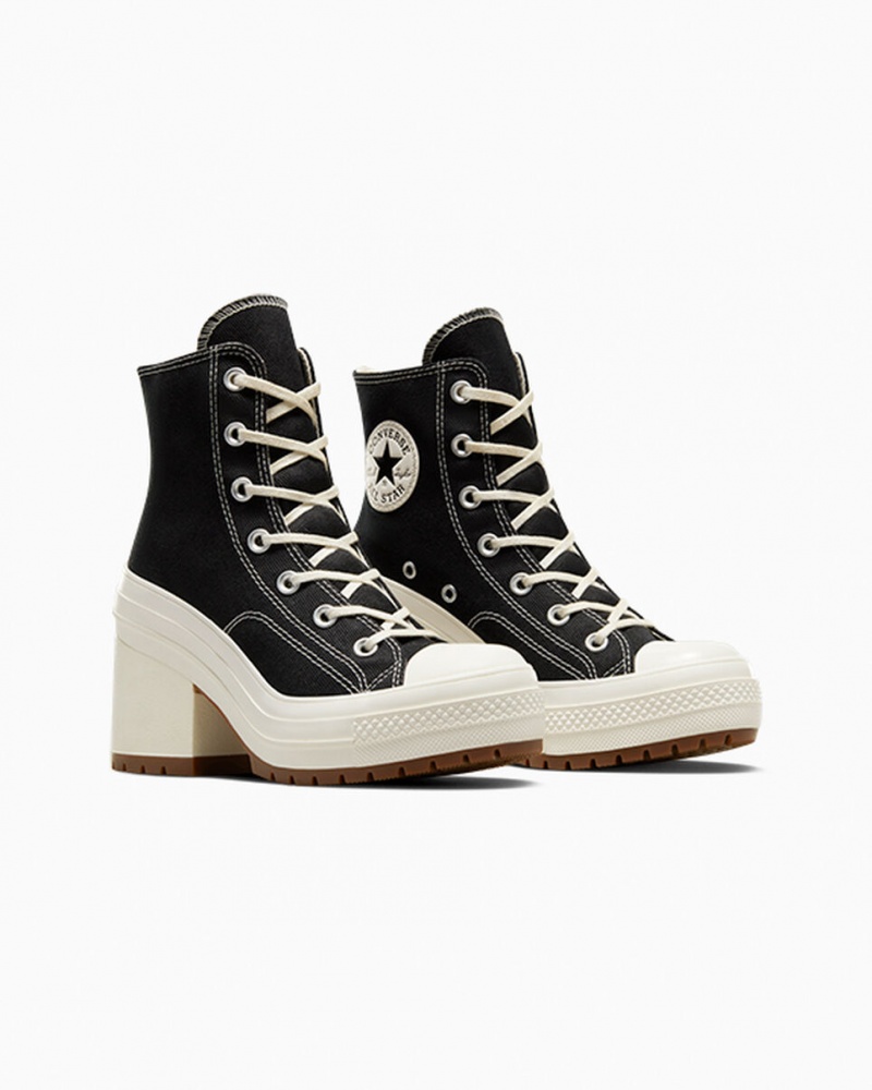 Converse Chuck 70 De Luxe Heel μαυρα | RXDTIE-415