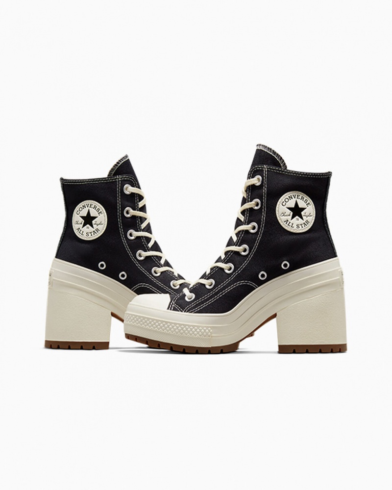 Converse Chuck 70 De Luxe Heel μαυρα | RXDTIE-415