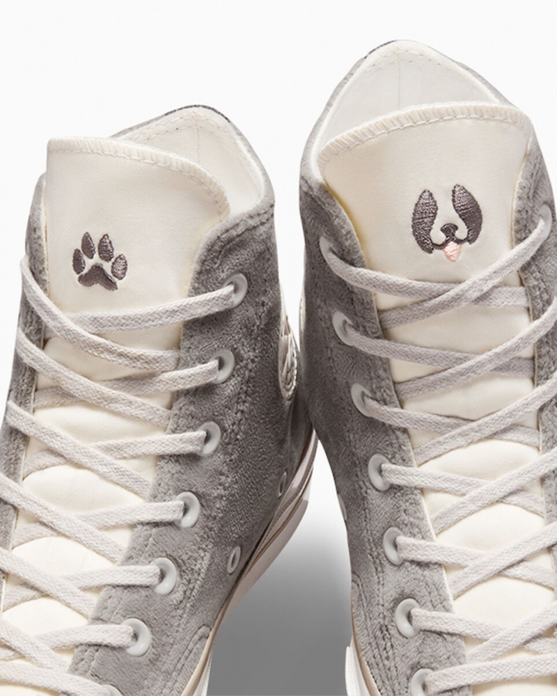 Converse Chuck 70 Dog Inspired γκρι ασπρα | ROBKHY-610