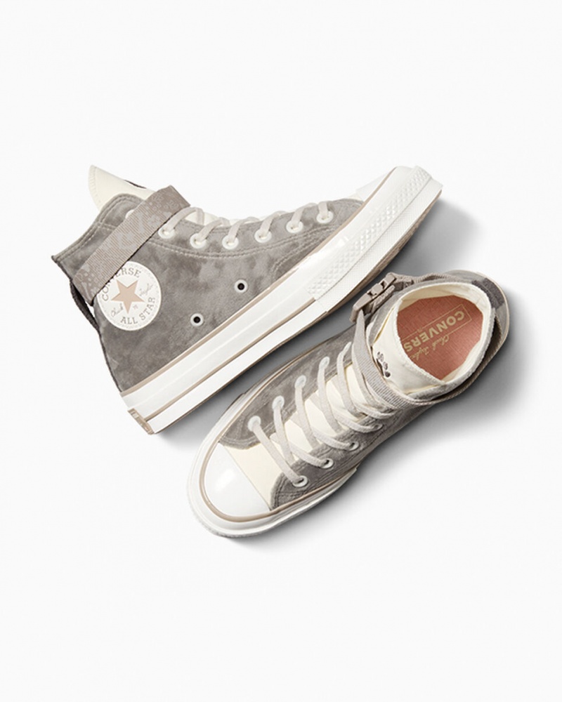 Converse Chuck 70 Dog Inspired γκρι ασπρα | SATEQY-815